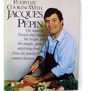 Everyday Cooking with Jacques Pépin Cookbook. Preowned